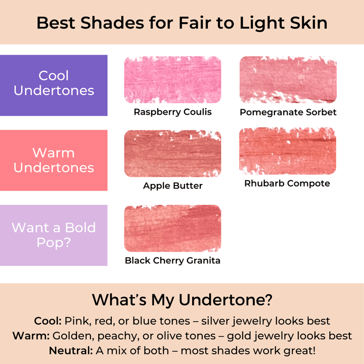 cool & warm undertones