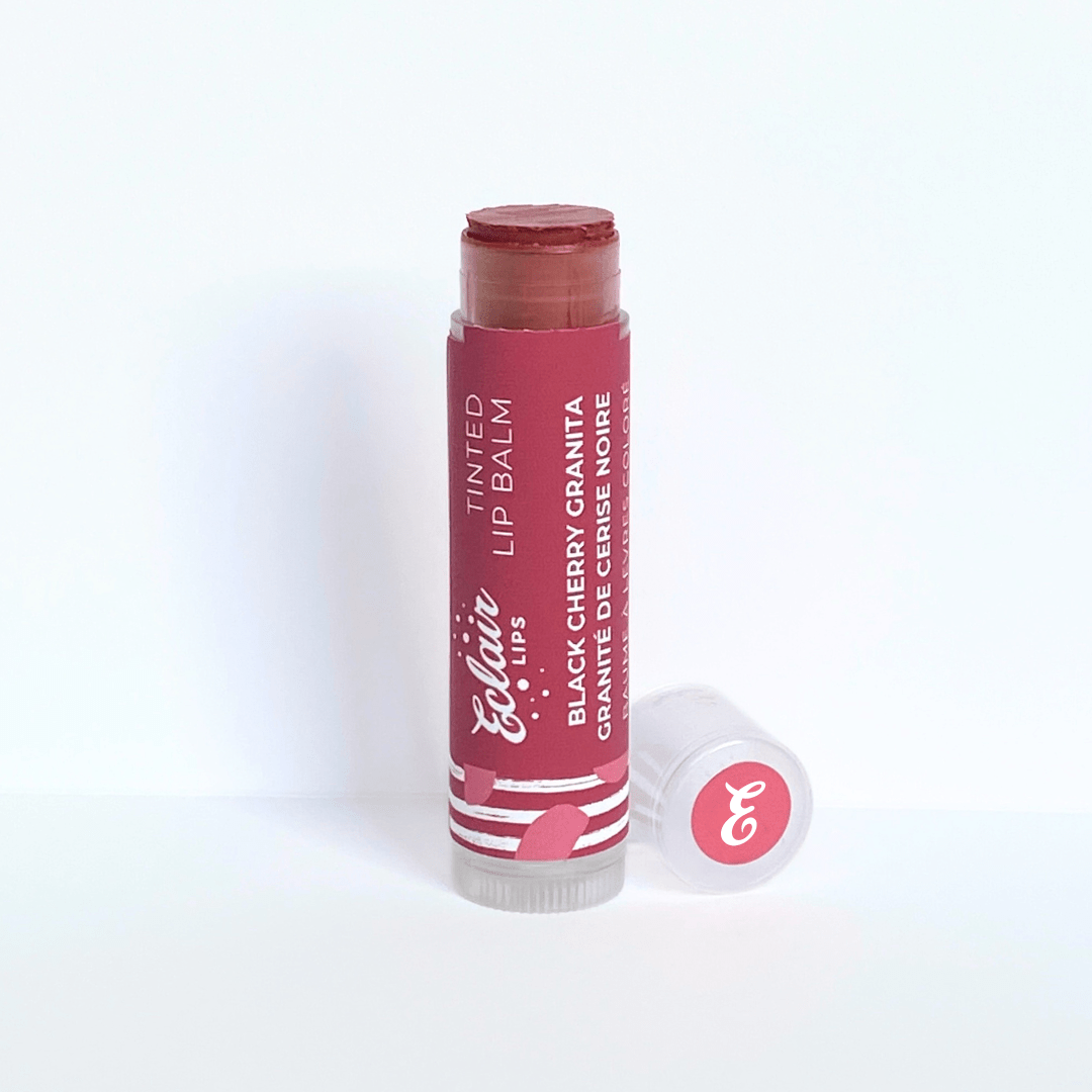 Eclair Lips Black Cherry Granita Tinted Lip Balm