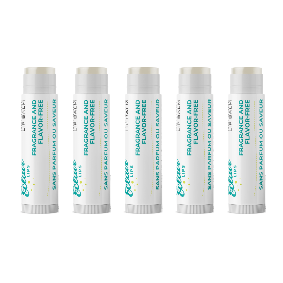 Fragrance-free lip balm bundle