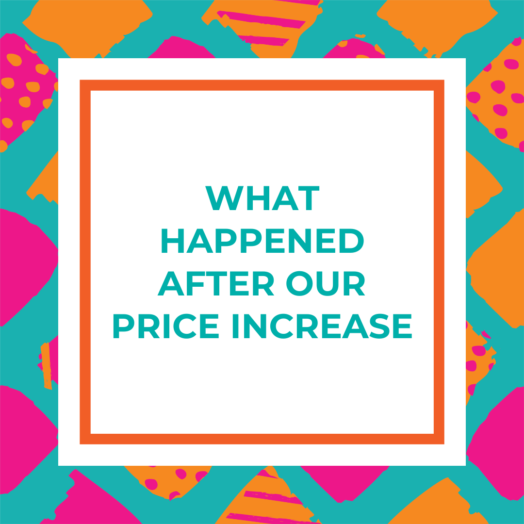 What Happened After Our Price Increase?