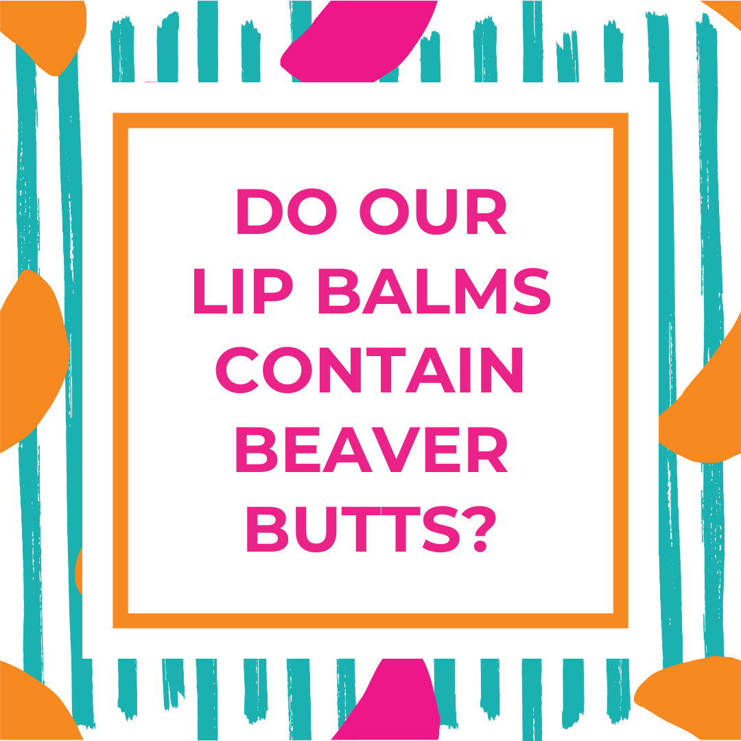 Do Our Lip Balms Contain Beaver Butts?