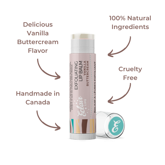 Exfoliating Lip Balm - Vanilla Buttercream