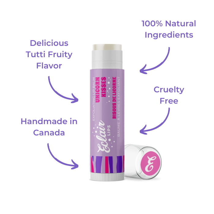 Exfoliating Lip Balm - Unicorn Kisses