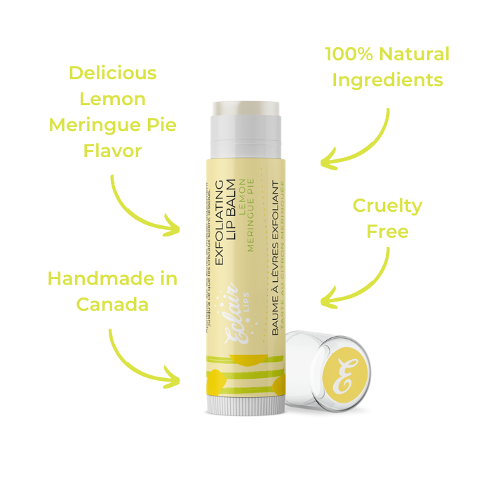 Exfoliating Lip Balm - Lemon Meringue Pie