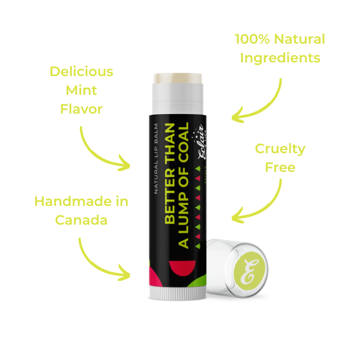 Better Than a Lump of Coal - Mint Lip Balm