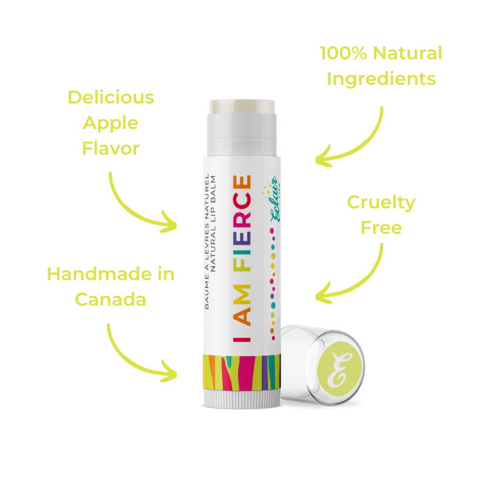 I Am Fierce - Apple Lip Balm