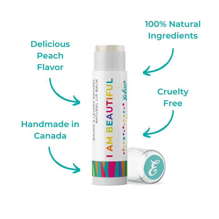 I Am Beautiful - Peach Lip Balm