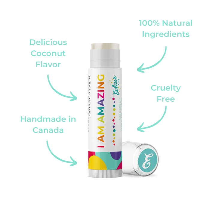 I Am Amazing - Coconut Lip Balm