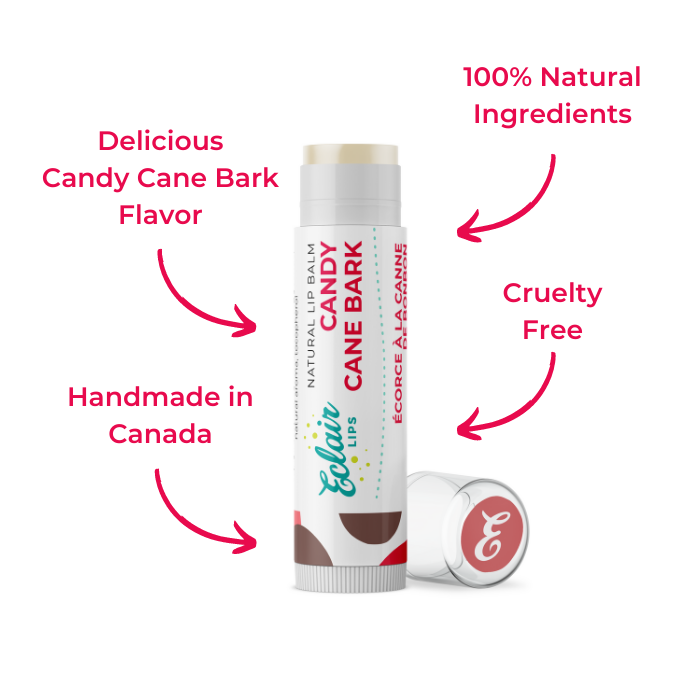 Candy Cane Bark Lip Balm