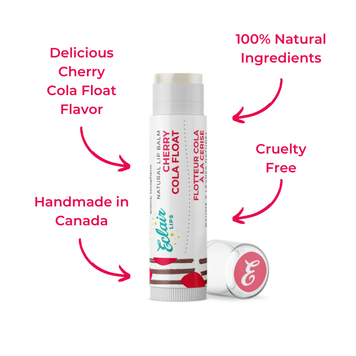 Cherry Cola Float lip balm