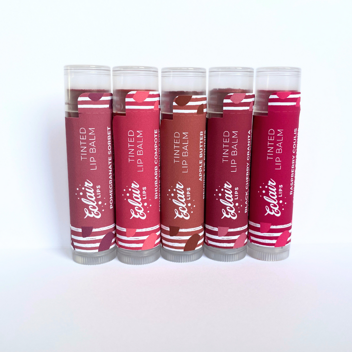 Tinted Lip Balm Bundle (5 Tinted Balms)