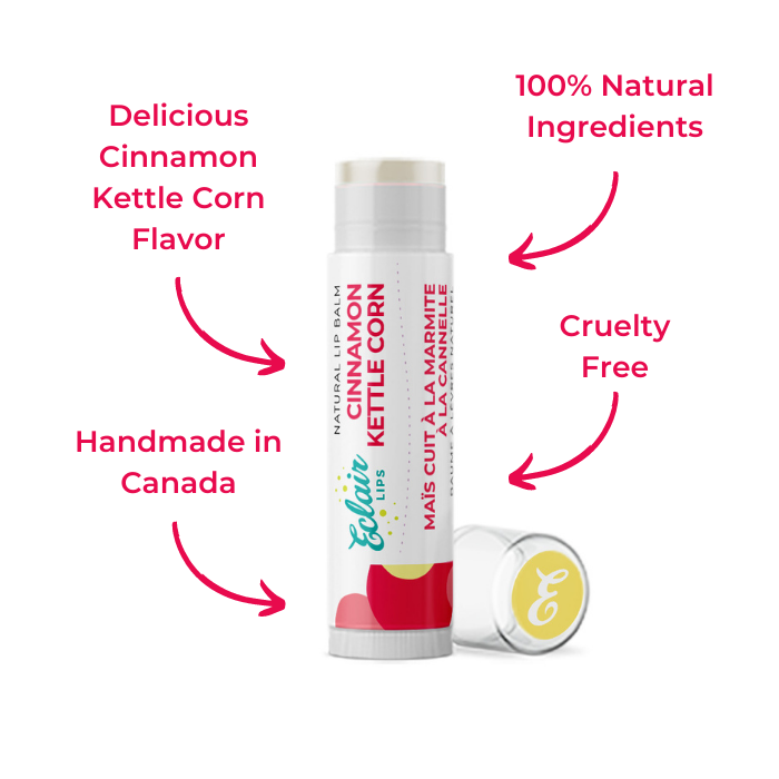 Cinnamon Kettle Corn Lip Balm