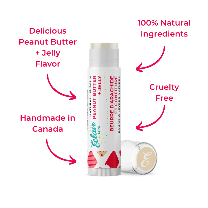 Peanut Butter and Jelly Lip Balm