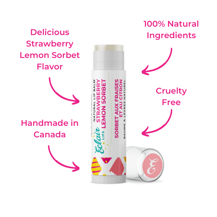 Strawberry Lemon Sorbet Lip Balm