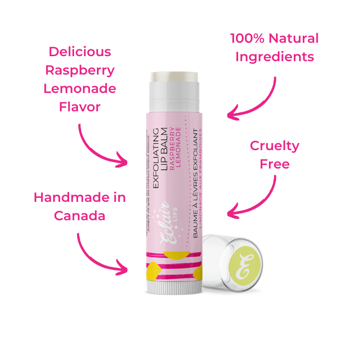 Exfoliating Lip Balm - Raspberry Lemonade