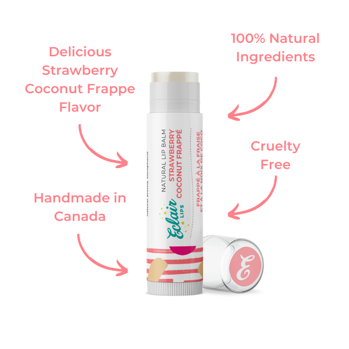 Strawberry Coconut Frappé Lip Balm