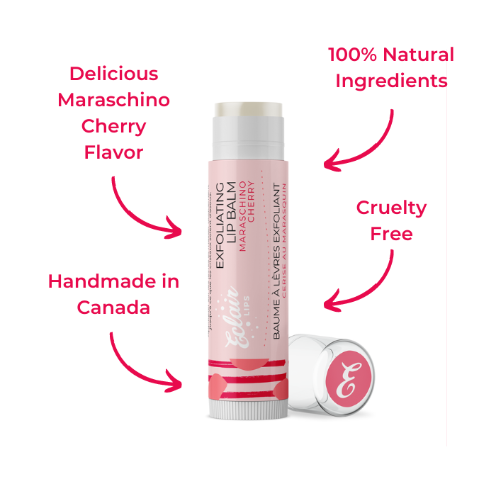 Exfoliating Lip Balm - Maraschino Cherry