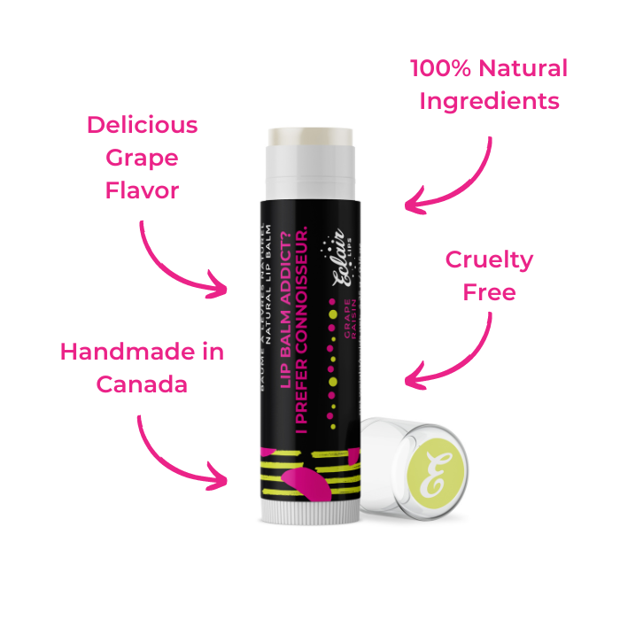 Lip Balm Addict? I prefer Connoisseur - Grape lip balm