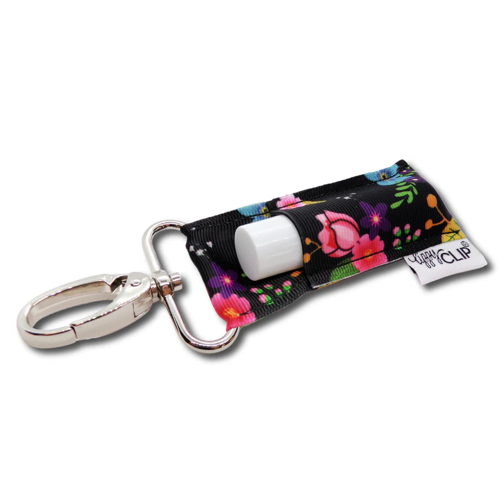 Floral Whimsy LippyClip® Lip Balm Holder