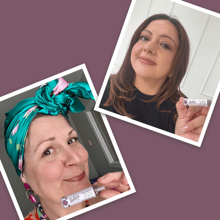 Honeyed Fig lip balm selfies