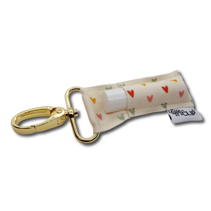 Muted Hearts LippyClip® Lip Balm Holder