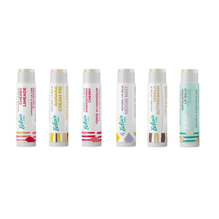 Start Here Bundle (5 lip balms + 1 exfoliating balm)