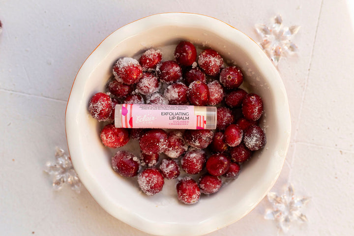 Exfoliating Lip Balm - Sugared Cranberry