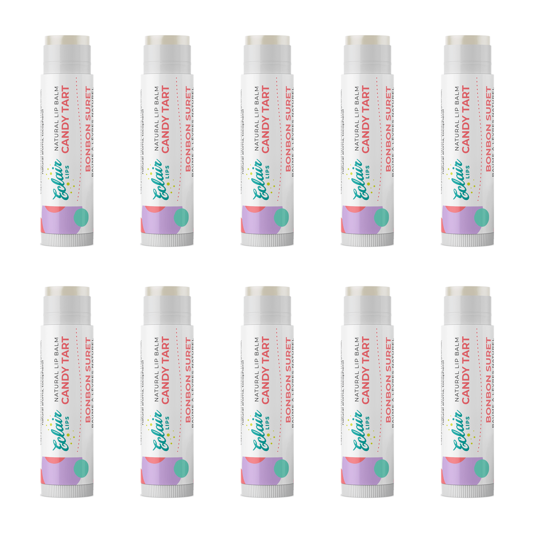 candy tart bundle of 10 lip balms
