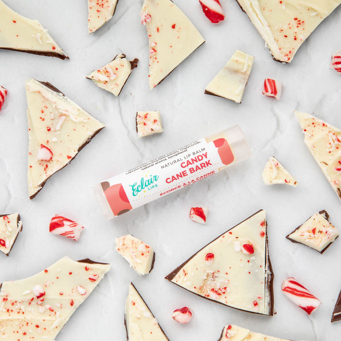 Candy Cane Bark Lip Balm