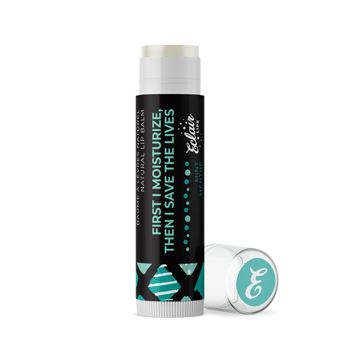 First I Moisturize, Then I Save The Lives Lip Balm - Mint