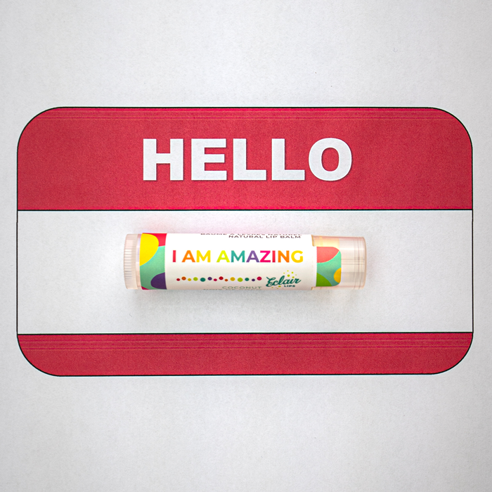 I Am Amazing - Coconut Lip Balm