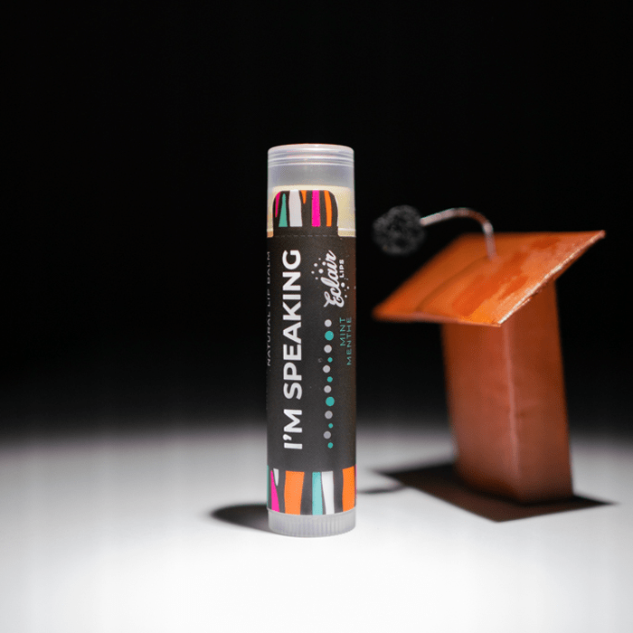 I'm Speaking lip balm by jcolpittsphotography