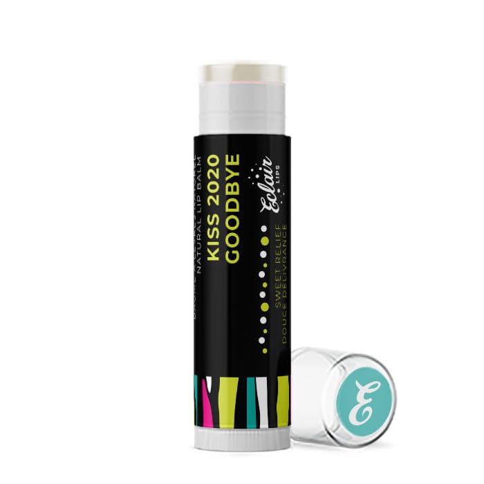 Kiss 2020 Goodbye lip balm by Eclair for Life