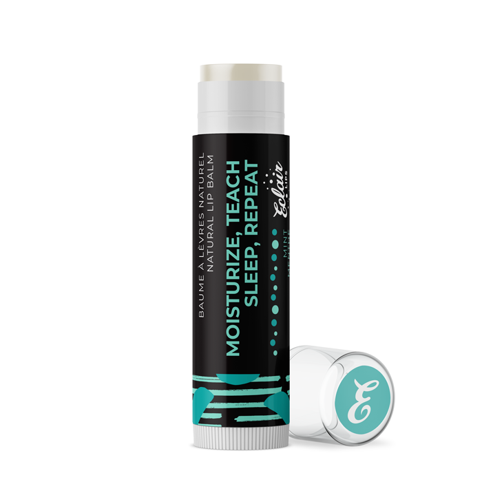 Moisturize, Teach, Sleep, Repeat - Mint Lip Balm