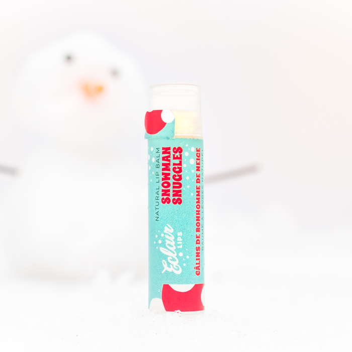 Snowman Snuggles - Candy Cane Lip Balm