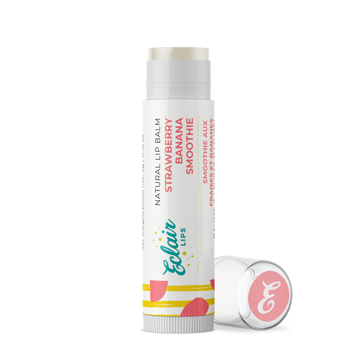 Strawberry Banana Smoothie lip balm