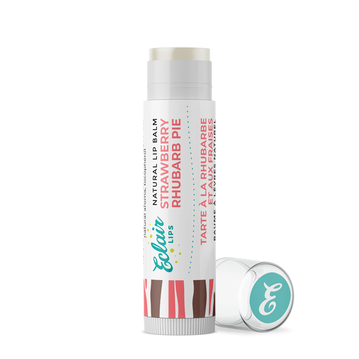 Strawberry Rhubarb Pie Lip Balm