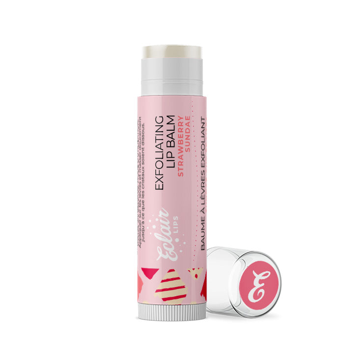 Exfoliating Lip Balm - Strawberry Sundae