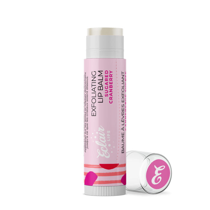 Exfoliating Lip Balm - Sugared Cranberry